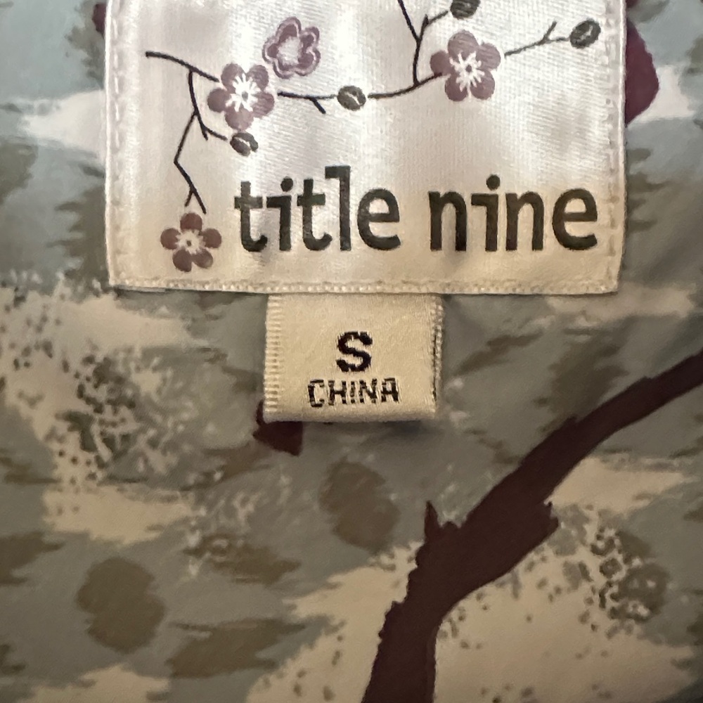 Title Nine Floral Patterned Jacket - image 2